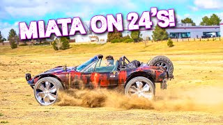 Offroading my Donk Miata