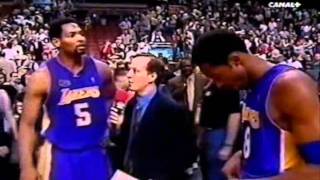 Robert Horry clutch shot in 2001 NBA Finals