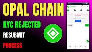 Opal Chain KYC Rejected ❌ | Why It Happens & How to Resubmit (Full Fix)