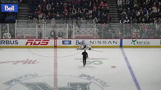 Ilya Protas of the Hershey Bears suffers a not so serious leg injury vs. the Laval Rocket 2/13/26