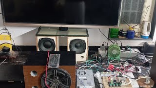 Gee star 5.1 amplifier testing with tv sound