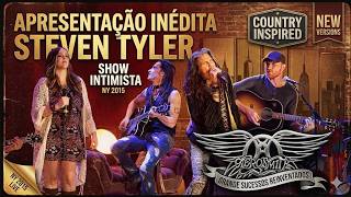 Show intimista com Steven Tyler do Aerosmith, gravado em Nova Iorque