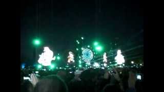 Coldplay Mylo Xyloto (intro) - Malieveld Den Haag 6-9-2012