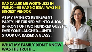 Dad Called Me Worthless in Public—He Had No Idea I Was His Biggest Vendor