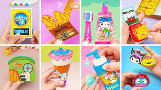 💞 SANRIO Paper Collection 🌈 TOP Creative DIY Paper Craft Ideas & Origami Tutorial | Tiny DIY Craft