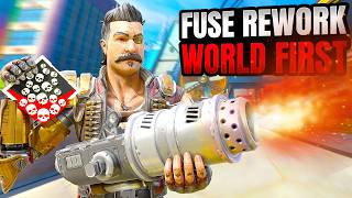 NEW FUSE REWORK 27 KILLS WORLD FIRST (Apex Legends Gameplay)