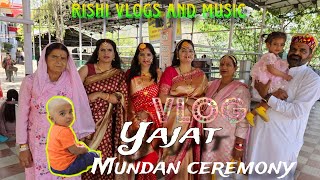 Mundan ceremony of yajat | himachali jattu | pahadi tarike ke sath mundan #himachalpradesh #chamba