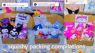 Packing a fake order compilations📦✨Sanrio Mini box edition✨