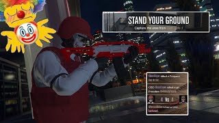 Bros Were Down bad after I Took Over their Stand Your Ground | GTA Online PVP