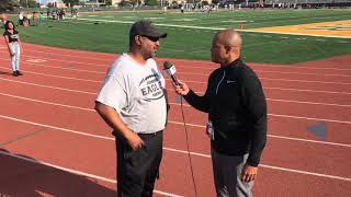 INTERVIEW - EISENHOWER HS HEAD COACH - LIVE HIGH SCHOOL FOOTBALL BROADCAST & LIVE STREAM