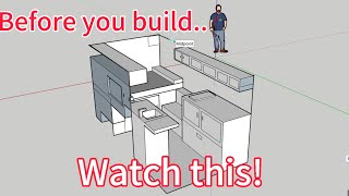 Planning My  DIY Van build using sketchup (and why YOU should too!)