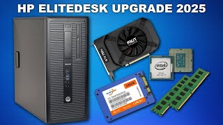 HP Elite Desk 800 G1 TWR Upgrade CPU, GPU, RAM, and SSD 2025