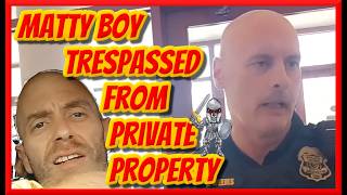 Missfit Matty Boy Trespassed From The Galvston Housing Authority