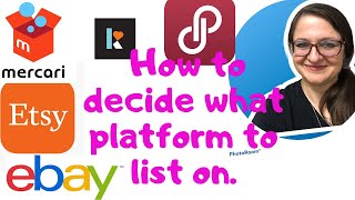 What sold and How to decide which platform to list on.