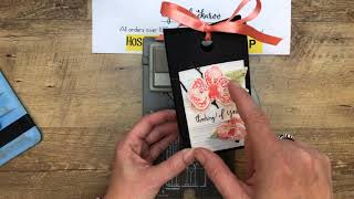 Gift Bag Punch Board and Climbing Orchid (Facebook Live)