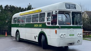 RF136 arrives at the drive to North Weald station