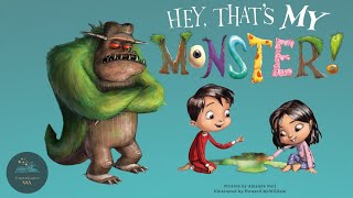 📚 Kids Read-Aloud Book 📚 Hey, That's My Monster! Kids Favourite Monster Story