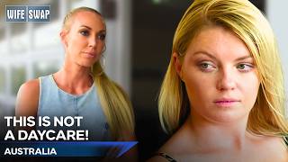 Guest Mom Kicks Out Lazy Daughters! | Wife Swap Australia