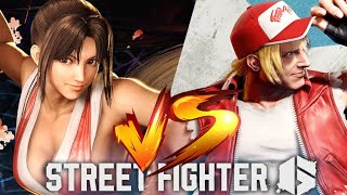 Terry VS Mai Street Fighter 6 DLC VERSUS