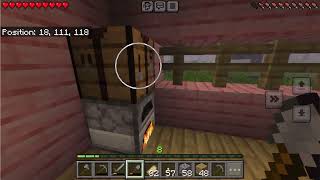 playing minecraft