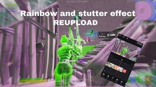 How to do stutter and rainbow effect on Videoleap (REUPLOAD)