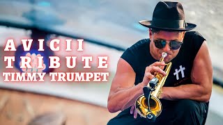 Timmy Trumpet Pays Tribute To Avicii @ Tomorrowland | Tomorrowland Belgium 2022 | RIP