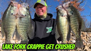 LAKE FORK CRAPPIE GET CRUSHED- New full length episode!