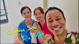 Chế Phong in America 🇺🇸 Đi chăm sóc da mặt