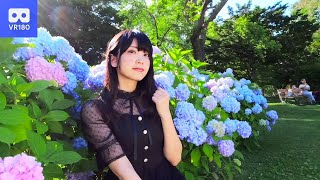 【VR180 VuzeXR】 咲ぽたーじゅ(Saki Potage) Photo Session　2020-07-18『中島公園 撮影会』