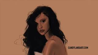 Sabrina Claudio - Unravel Me Art Technique