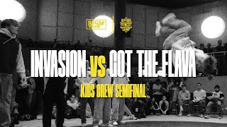 Invasion vs Got The Flava | Kids Crew Semifinal | BOTY CE X HHPC 2023