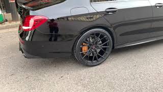 Mercedes Benz E63 Amg s with forged Vossen 21” wheels