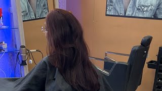 Female Haircut 💇‍♀️ @macsalon01 #shorts #youtube #ytshorts #live