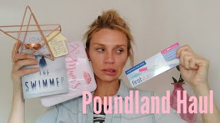 Poundland Haul + Pregnancy Testing 😬