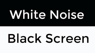 White Noise Black Screen | No Ads | Sleep Better, Focus More & Relax Deeply, Relieve Stress