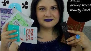 Swiss online stores beauty haul (Eng) |Smugnificent