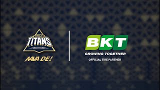 BKT Tires x Gujarat Titans | TATA IPL 2025