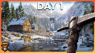 DAY 1 of Surviving the Alaskan Gold Rush of 1896...