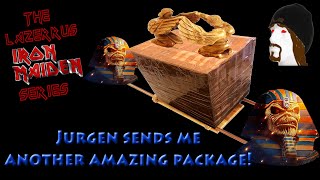 Jurgen sent me a huge Iron Maiden, Rage, & Helloween package!