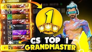 CS  GrandMaster- top master -  Rank GAME PLAY || FreeFire