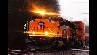 Railfanning NS ATL South District 02-11-2023: Trains And The Downpour