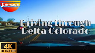 Entering Delta, Colorado though the I70 - 4K ⛰️ Chill Drive with Lo-Fi 🎶
