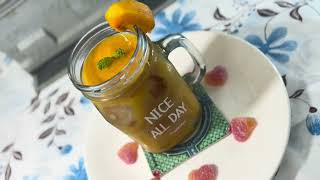 Persimmon juice @neelu__krish 👩‍🍳🧑‍🍳kitchen. Eat Healthy & b 😃