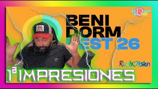⚠️ FIRST IMPRESSIONS ⚠️ BENIDORMFEST 2026 CANDIDATES #benidormfest2026
