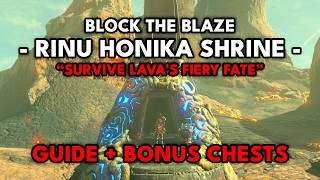 Rinu Honika Shrine Guide | Block the Blaze | Zelda: Breath of the Wild | Switch 2