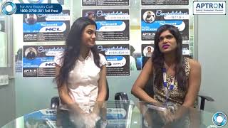 LIPIKA Gets Job Placement in HCL as Networking Engg  after Networking Training | APTRON Solutions