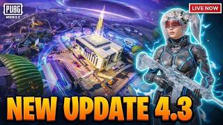 BGMI 4.3 UPDATE LIVE 🔴 | New Features, Mythic Forge & Gameplay Reveal! #pubgmobile #bgmi