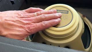 New speaker and grille clothe on a Laney Super Cub - Part 5
