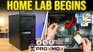 Building a Home Lab PC | Start Here (Proxmox, Networking, NAS)