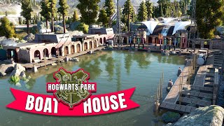 Building the BOAT HOUSE entrance for HOGWARTS PARK ep16 broke me | JWE 2 Sandbox Parkbuild
